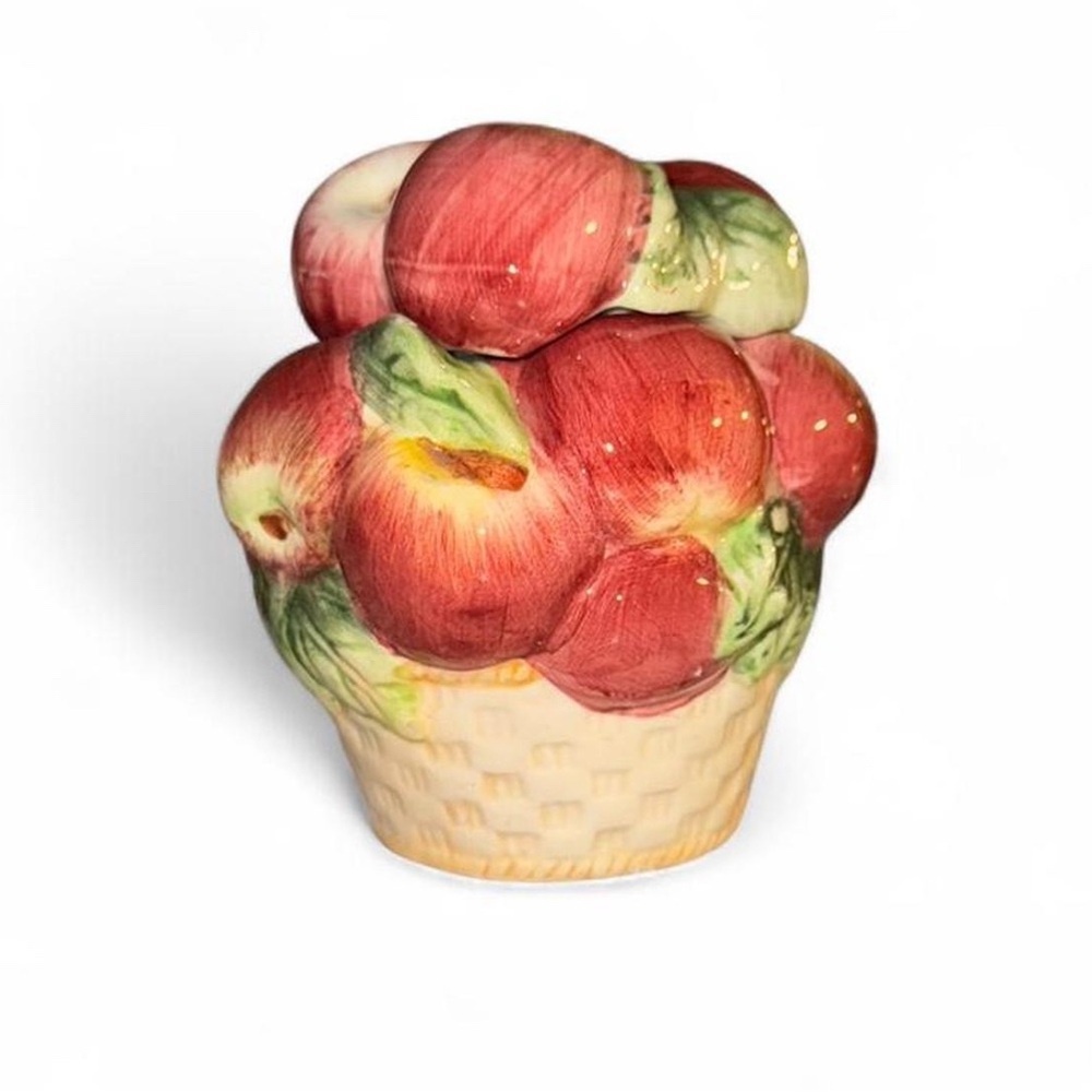 VTG World Bazaar Apple Sugar Bowl